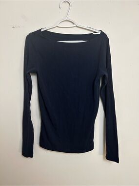 navy boatneck GAP long sleeve